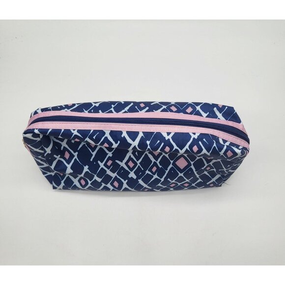 Estee Lauder Cosmetic Makeup Pouch Bag Travel Pink Blue *READ - Picture 2 of 7